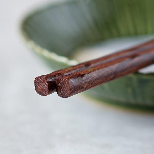 Reusable Natural Wood Chopstick Set – Japanese Style Tableware