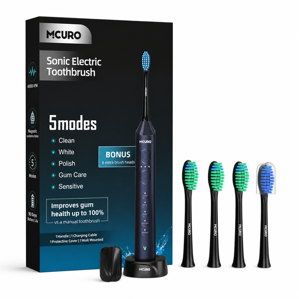 40000 VPM Sonic Electric Toothbrush (5 Modes)