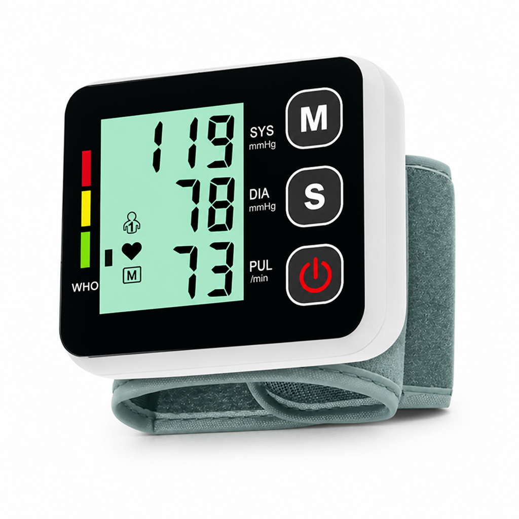 Clinically Validated Automatic Wrist Blood Pressure Monitor