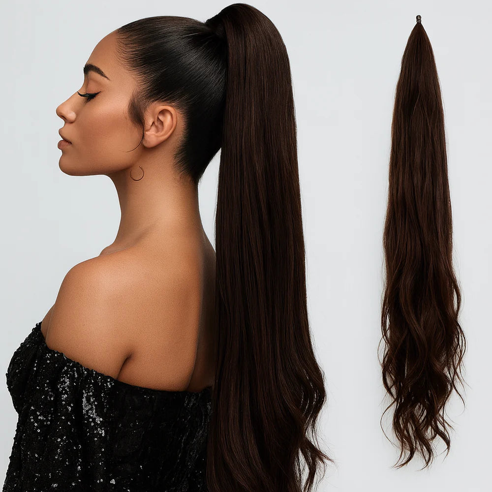 LumaTress™ — Instantly Pump Up Your Ponytail for All-Day Glam and Confidence