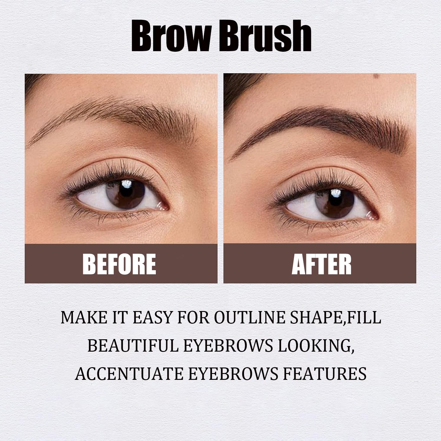 Waterproof Eyebrow Shaper with Angled Brush