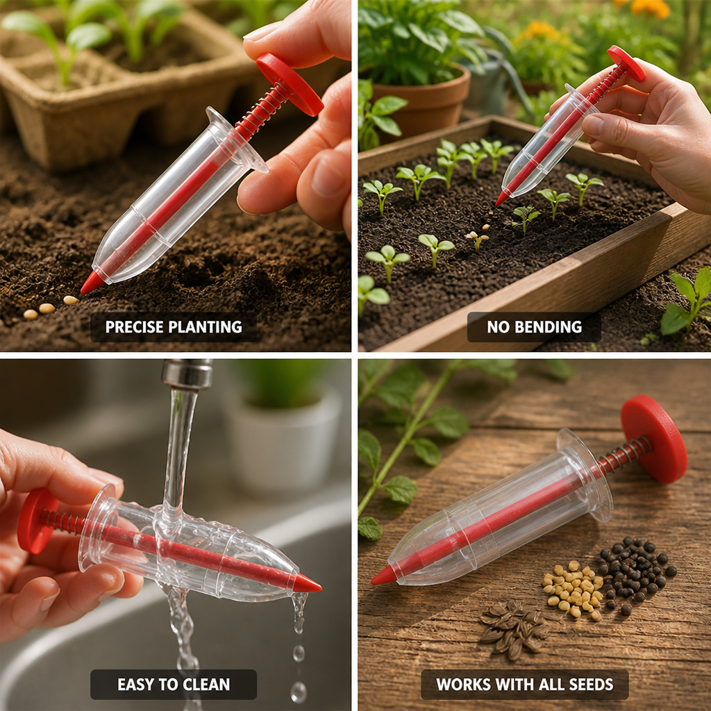 Controlled Single-Seed & Ergonomic Seed Injector