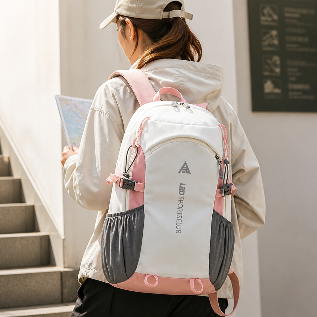 Large-Capacity Lightweight Organizer Backpack