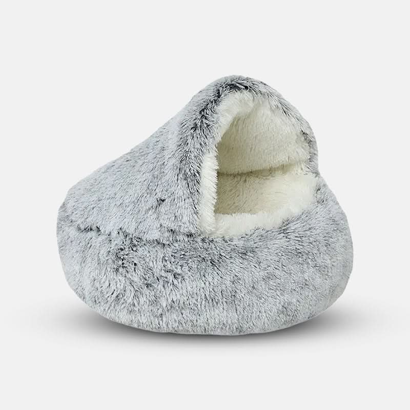 Hooded Pet Cave – Comfortable Hideaway for Cats and Dogs