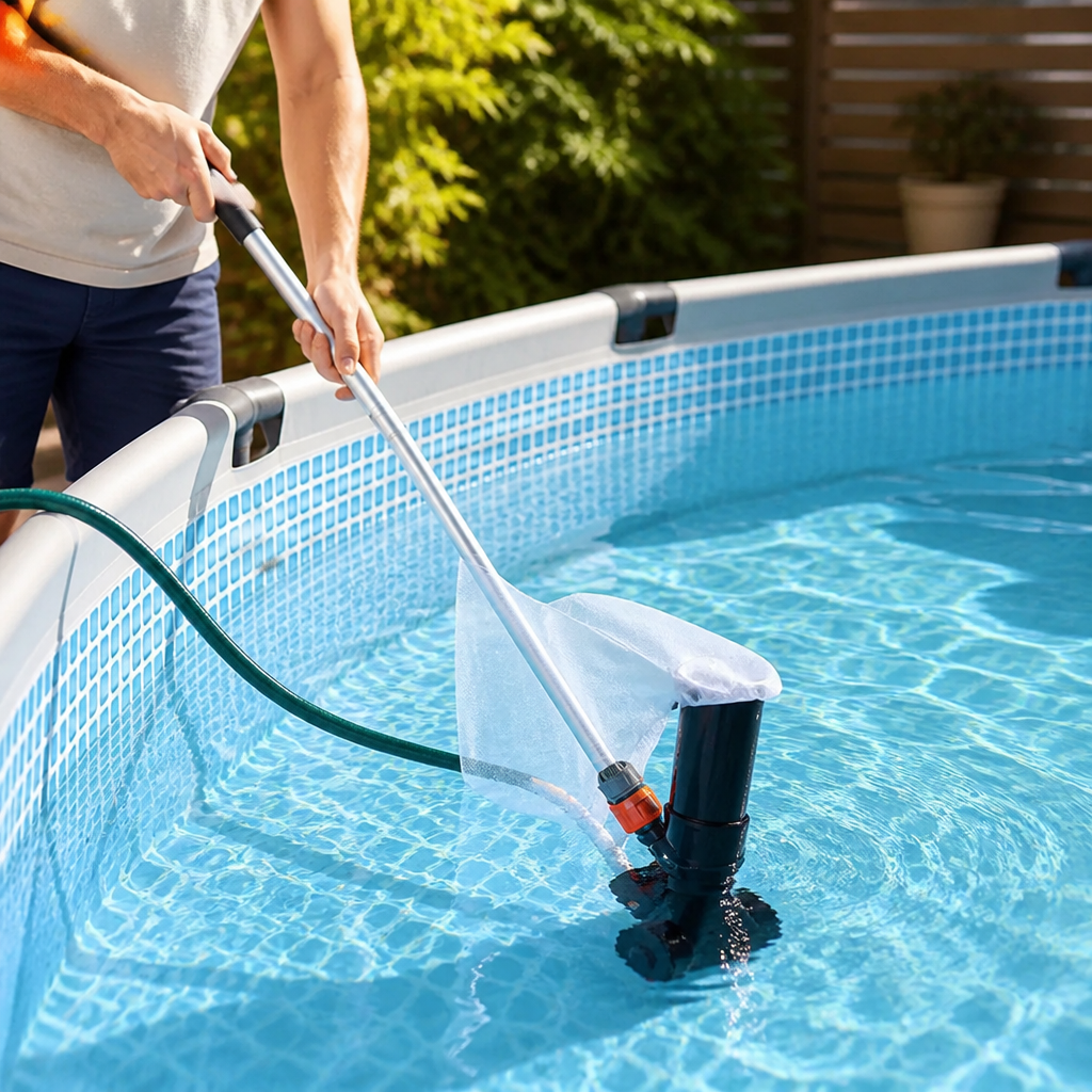 Hose-Powered Battery-Free Pool Vacuum Kit (Pole & Adapter Included)