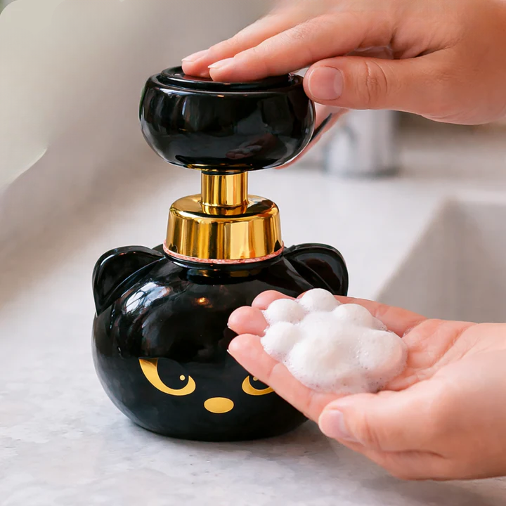 Touchless Foam Soap Dispenser with Bear Design in Gift Box
