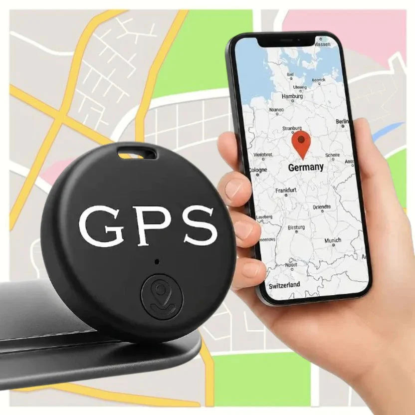 Compact GPS Tracker with Magnet – Real-Time App Tracking for Pets, Cars & Luggage