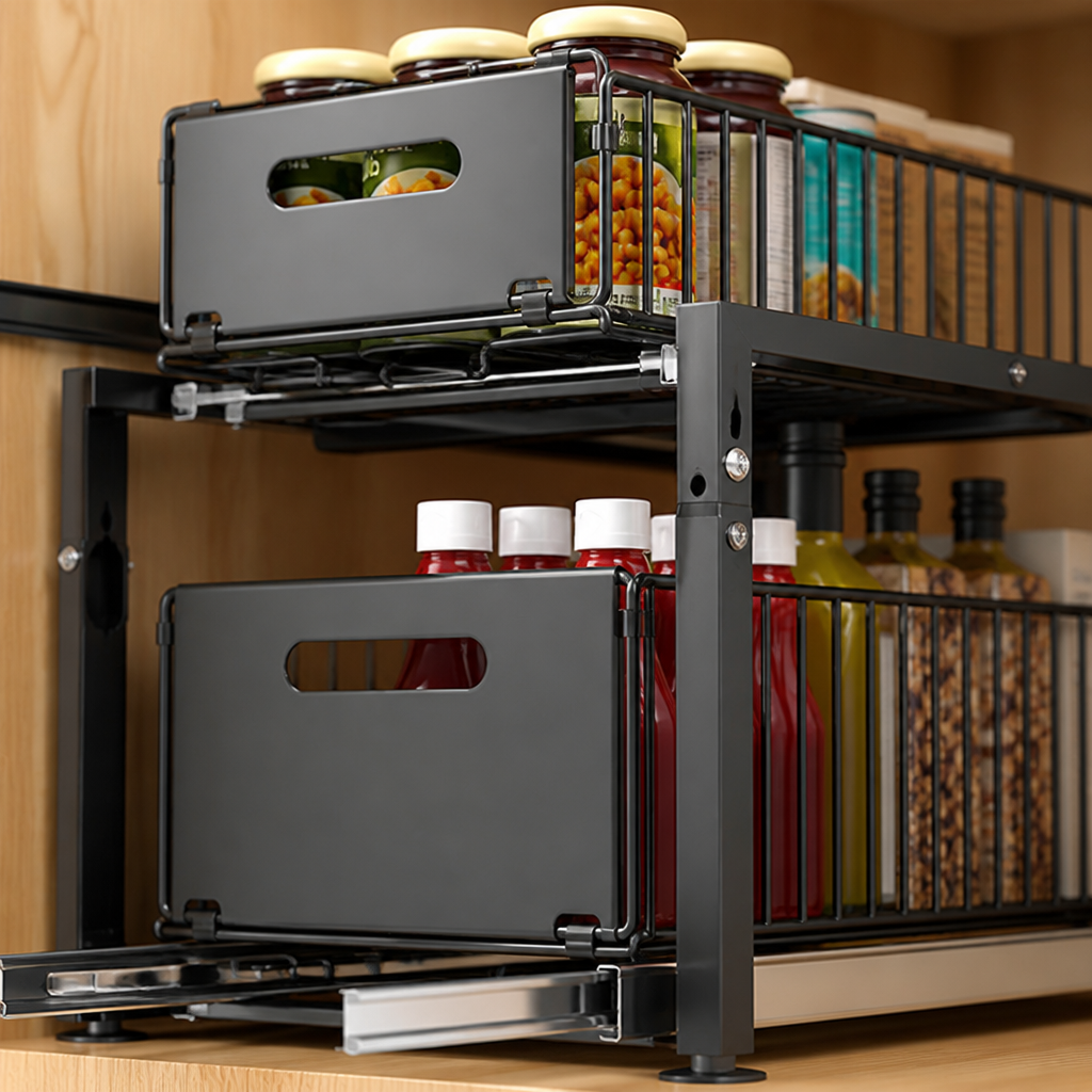 SpaceMaster™ — Instantly Transform Chaos Into Calm with Effortless, Adjustable Storage