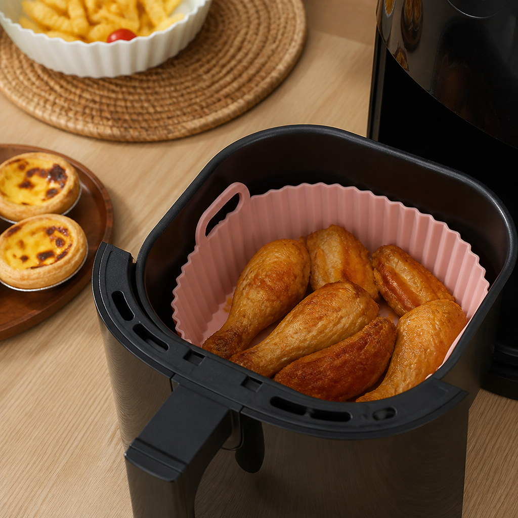 VelouroMat™ — Effortless Cleanups for Crispy, Grease-Free Meals Every Time