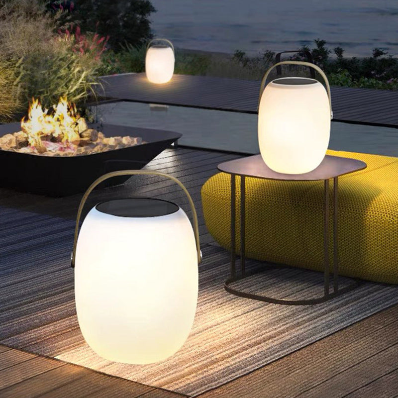 Portable Garden Light with Solar-Powered LED - Waterproof Outdoor Lantern