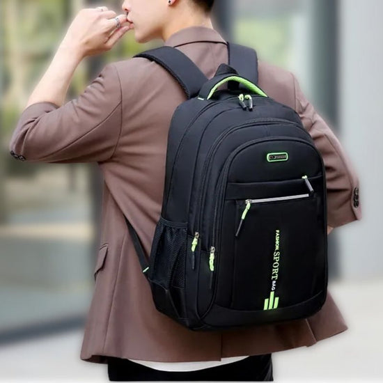 Water-Resistant Backpack for Laptops with Various Storage Pockets