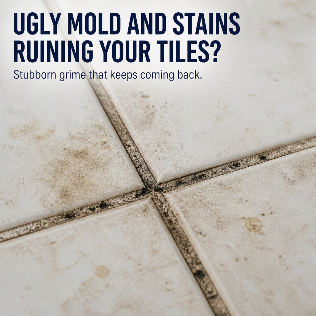 MiraSeal™ Grout Reviver — Instantly Banish Mold and Stains for Tiles You’re Proud to Show Off