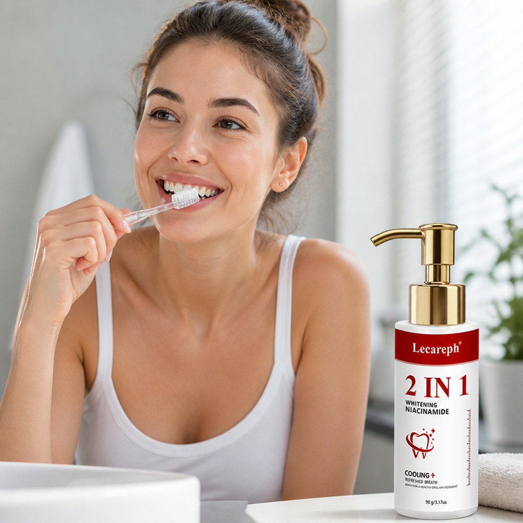 Niacinamide & Hydroxyapatite Whitening Toothpaste (Pump Dispenser)