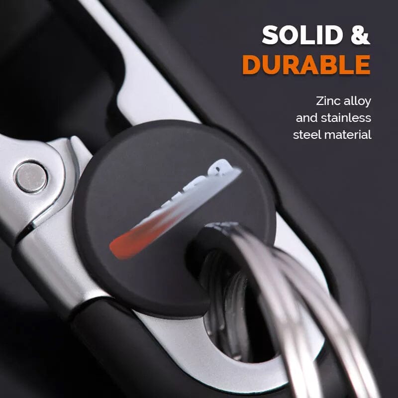 Zinc Alloy Carabiner Clip Car Keychain