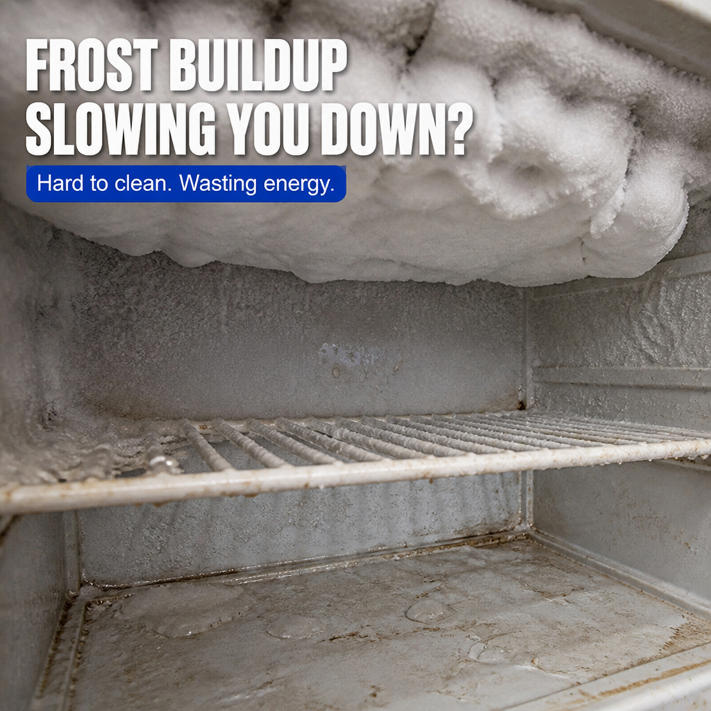 FrostEase™ — Melt Frost Fast for a Fresher, Energy-Smart Fridge You’ll Love