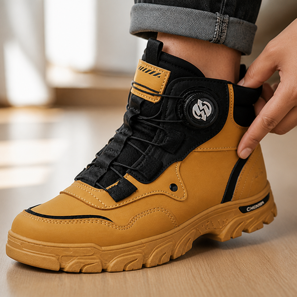 TitanStride™ — Unstoppable Grip and All-Day Dry Comfort for Tough Jobs