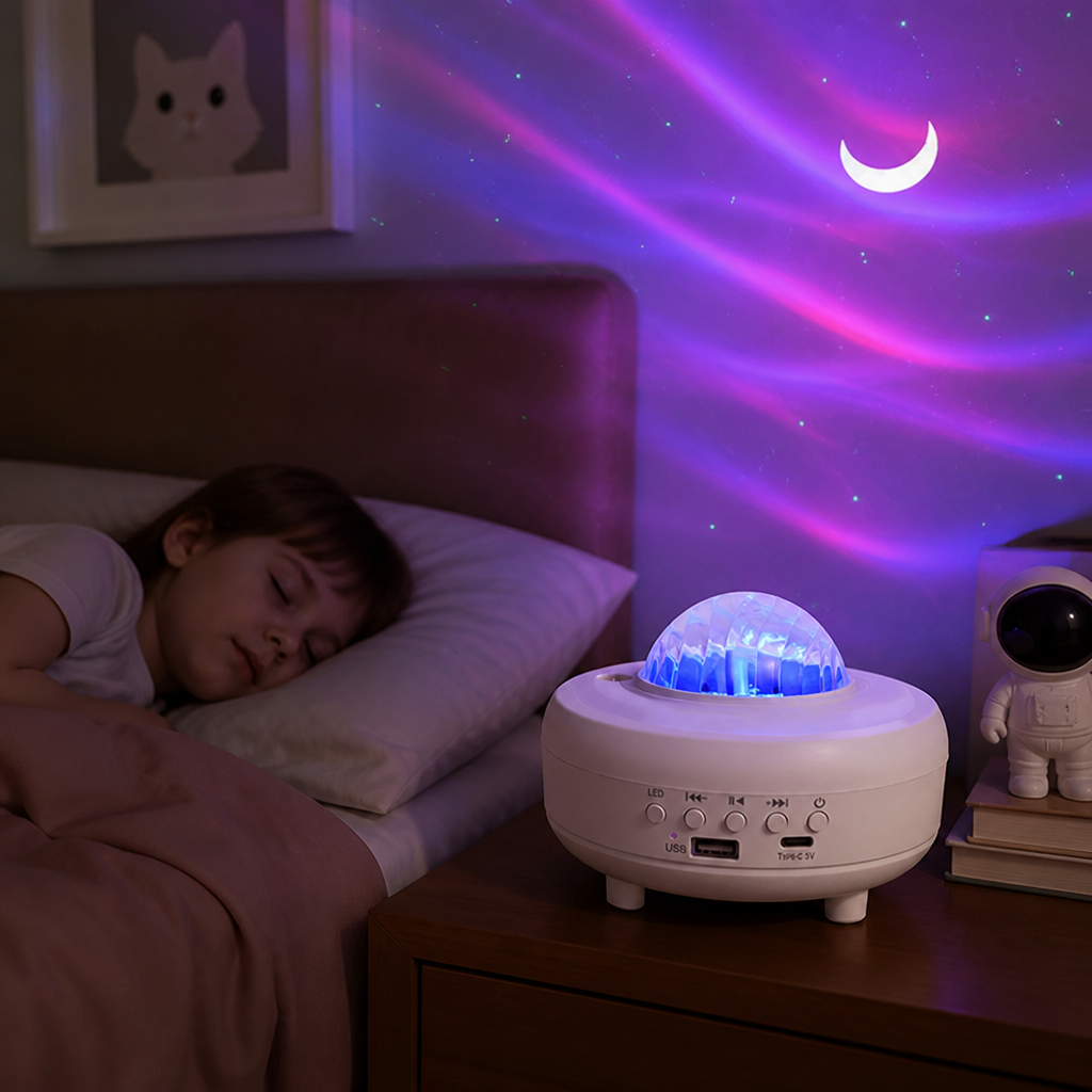 CelestiWave™ — Transform Your Room into a Hypnotic Galaxy of Calm and Joy