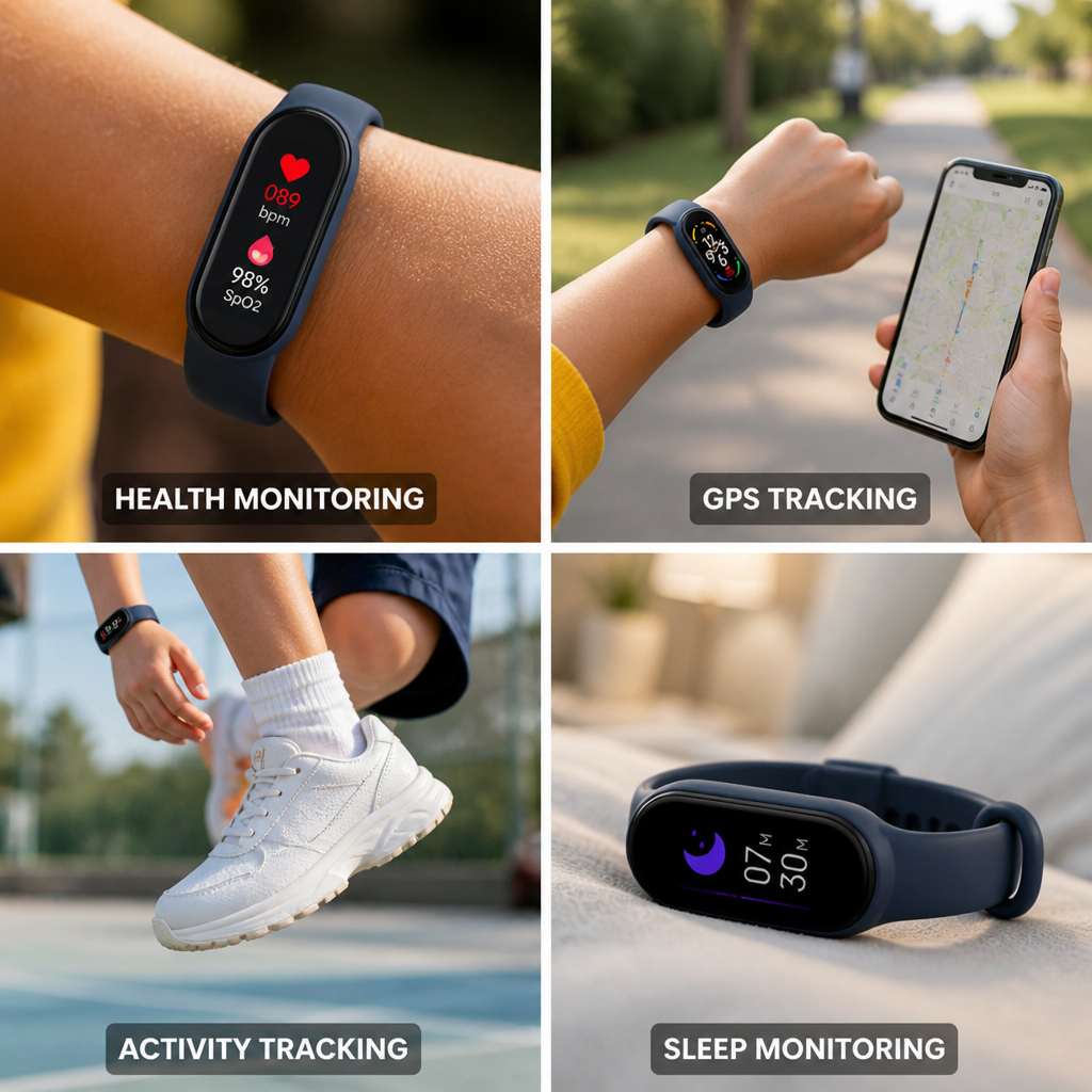 GPS & Health-Monitoring Kids Smartwatch