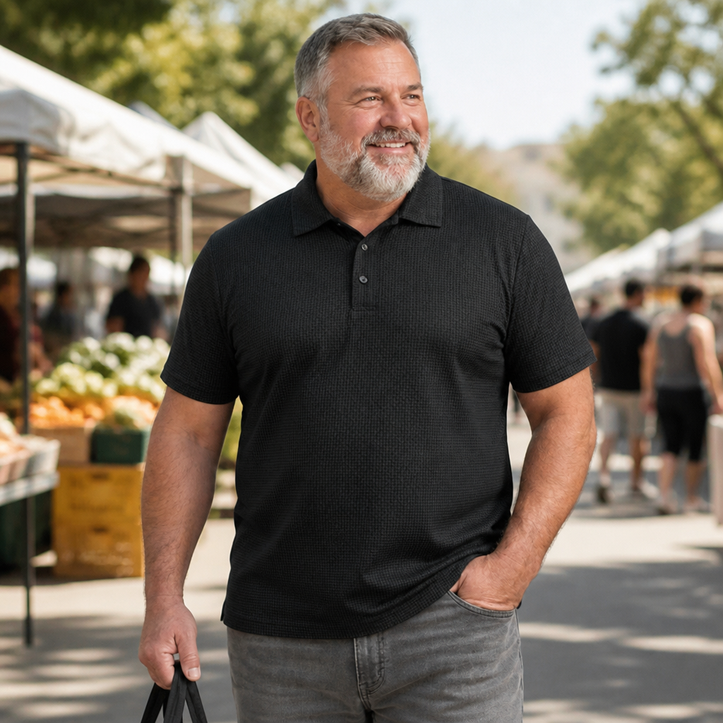 VeroLuxe™ Polo — Experience Unmatched Comfort That Moves With You All Day