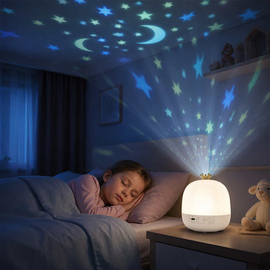 LumiStar™ — Drift Into Deep Sleep Wrapped in Soothing Starlight and Calm