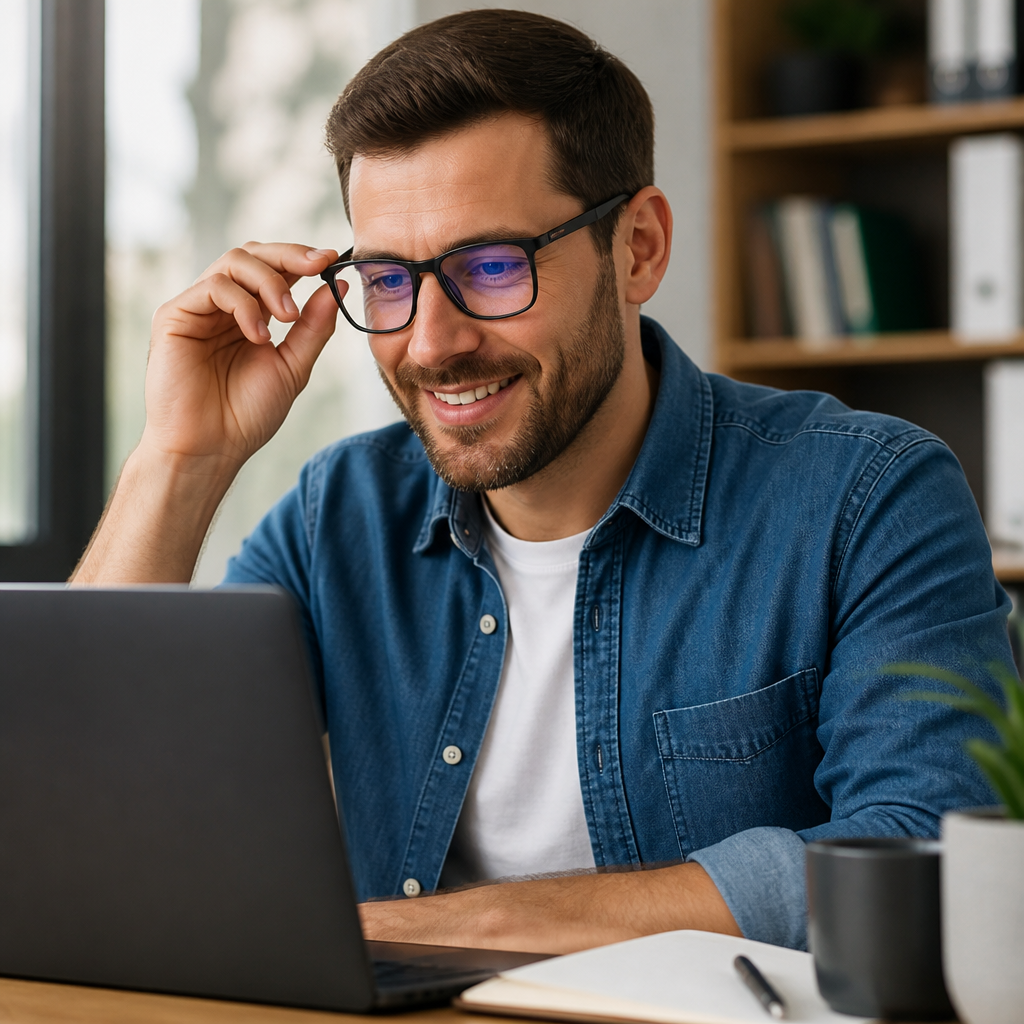 LumaSight™ — Experience Effortless Focus and Featherlight All-Day Comfort