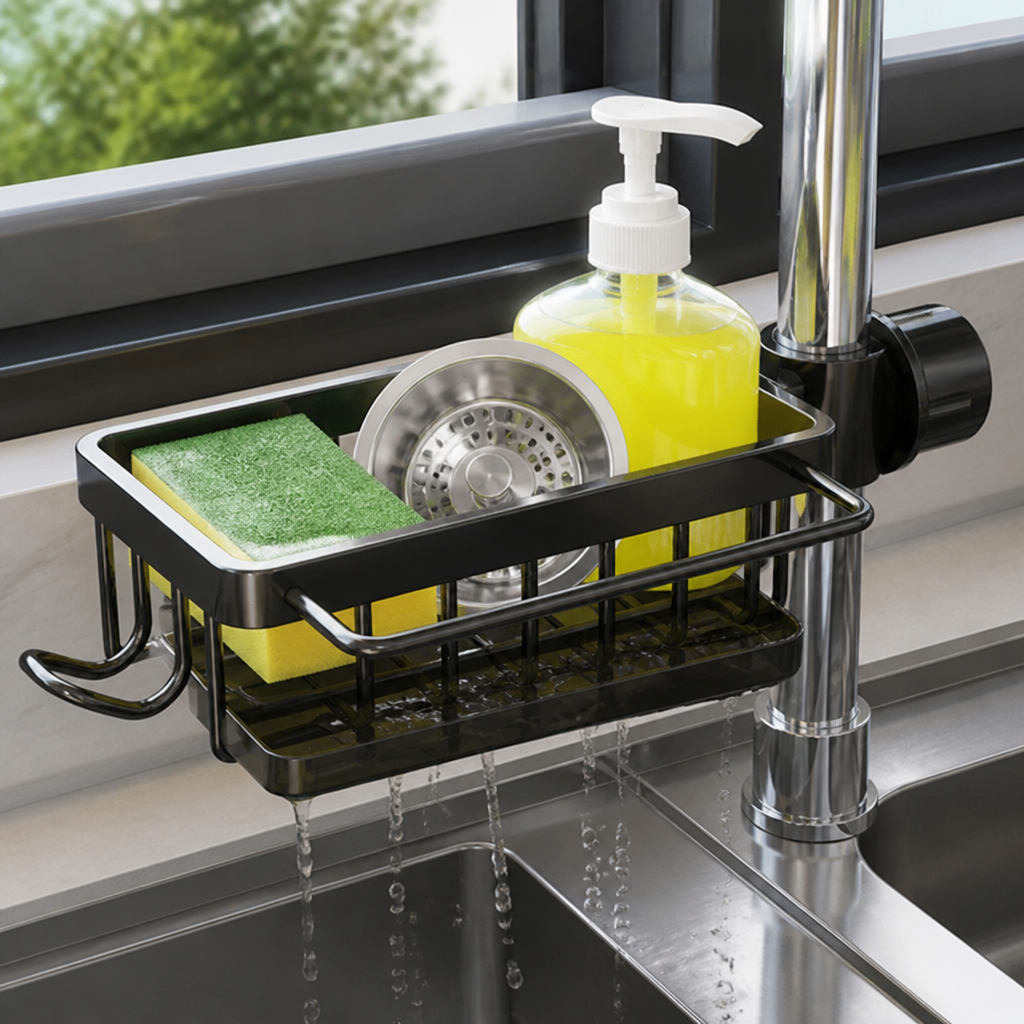 AquaNest™ — Transform Your Sink into a Dry, Clutter-Free Sanctuary Instantly