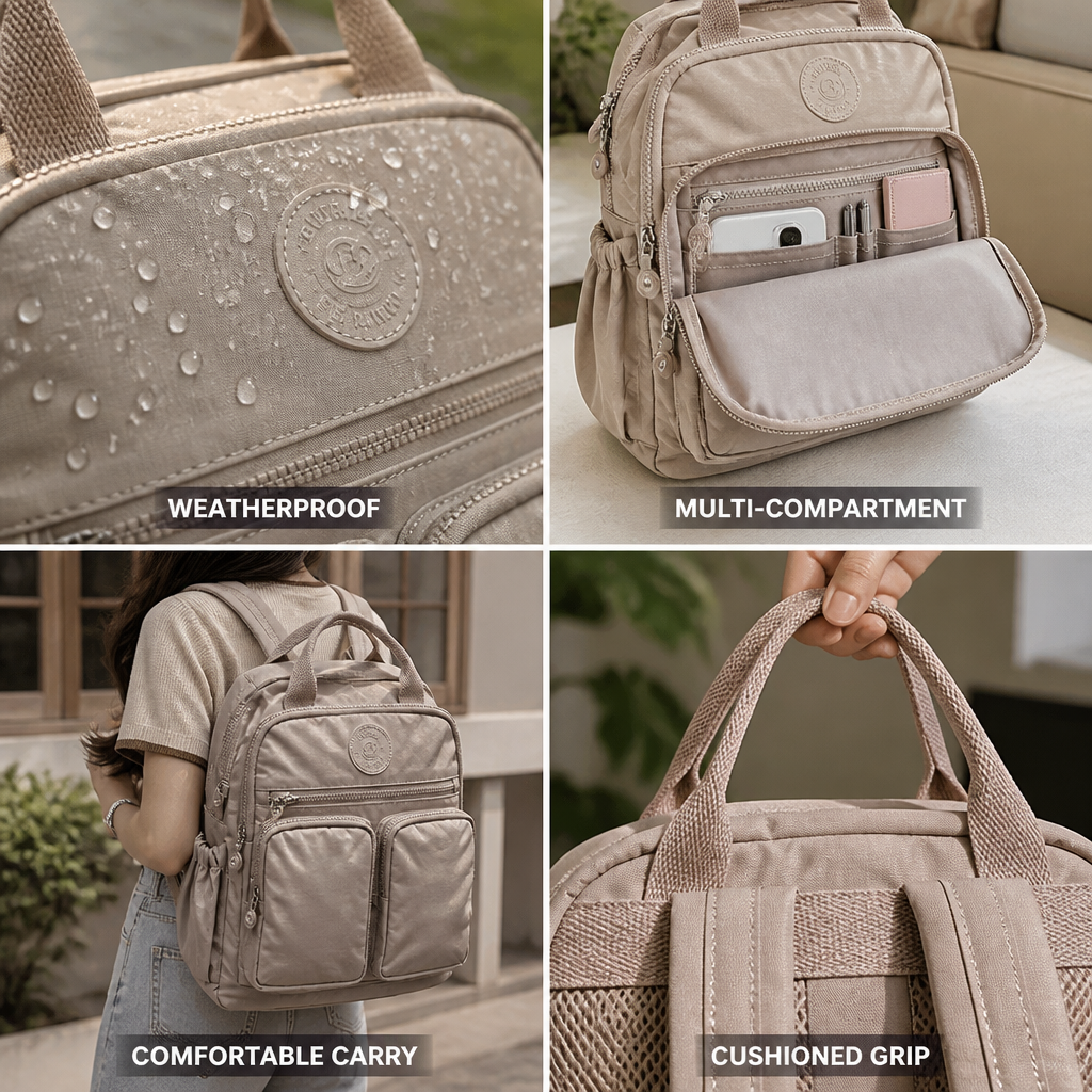 Weatherproof Multi-Compartment Backpack (Women's)