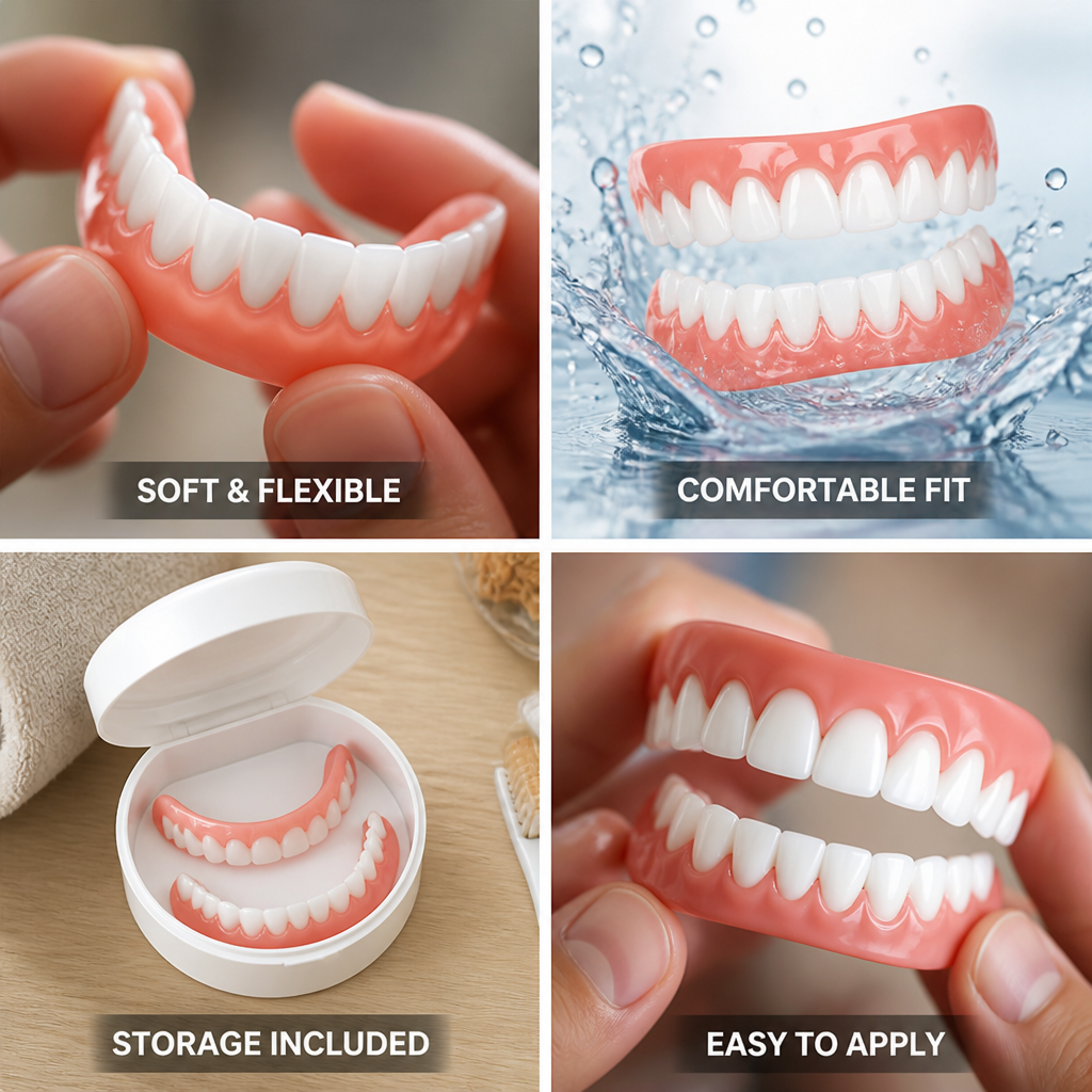 Soft & Flexible Natural-Fit Temporary Veneer Set