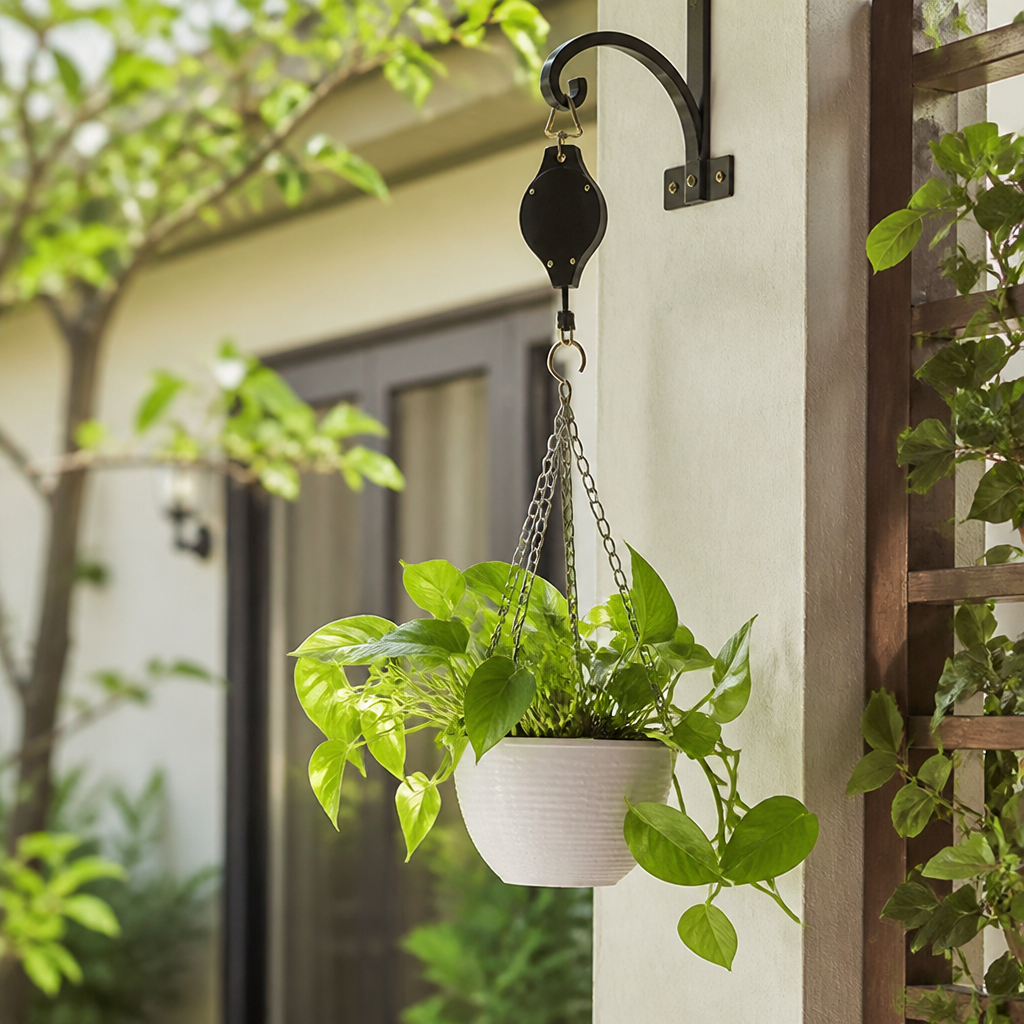 VersaLift™ Adjustable Hook — Instantly Elevate Your Garden’s Beauty and Ease