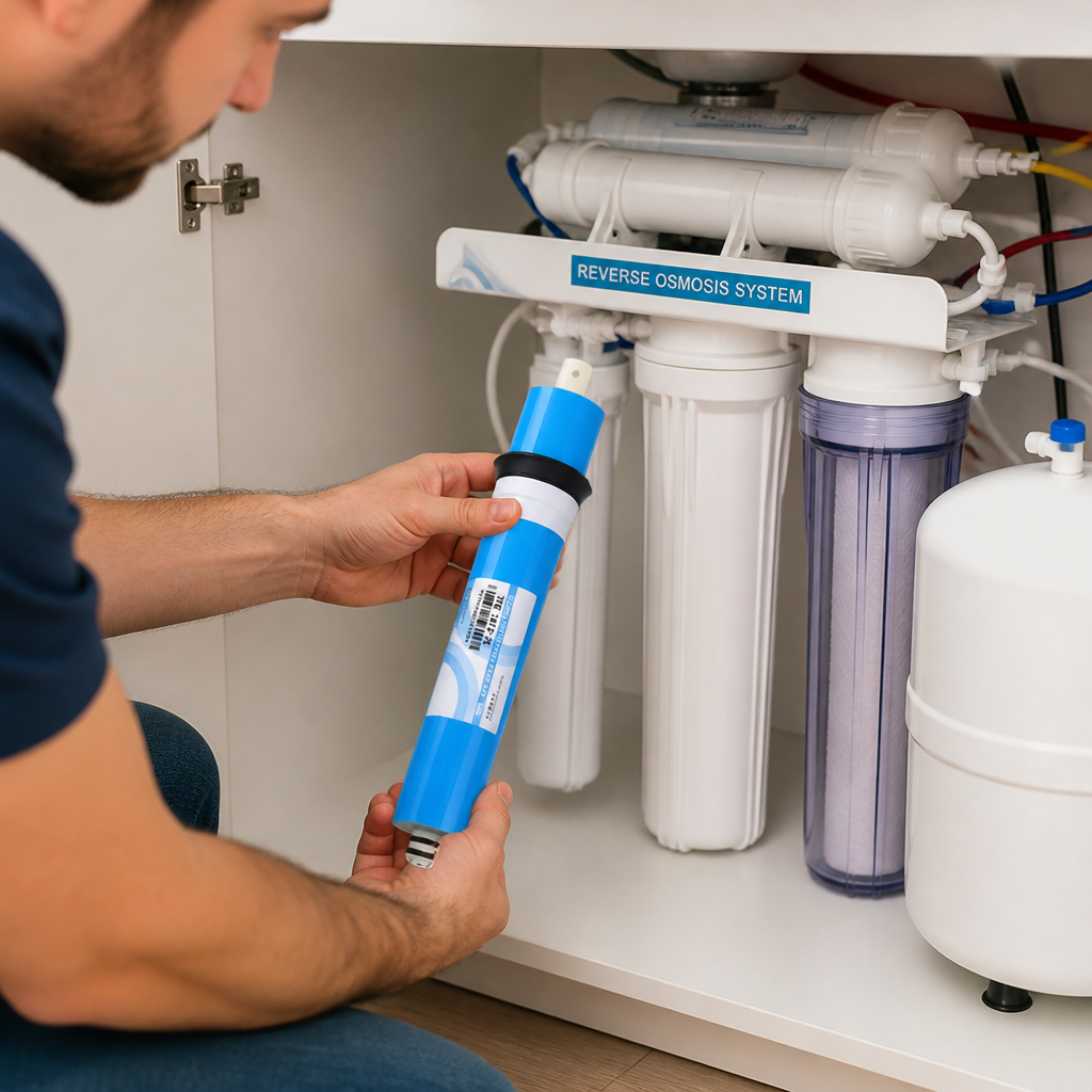 Composite Round-Wound Reverse Osmosis Membrane (75 GPD)