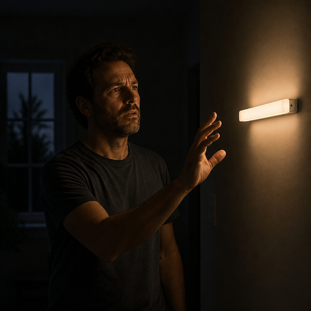 FluoWave™ — Hands-Free Light That Transforms Darkness Into Easy, Instant Safety