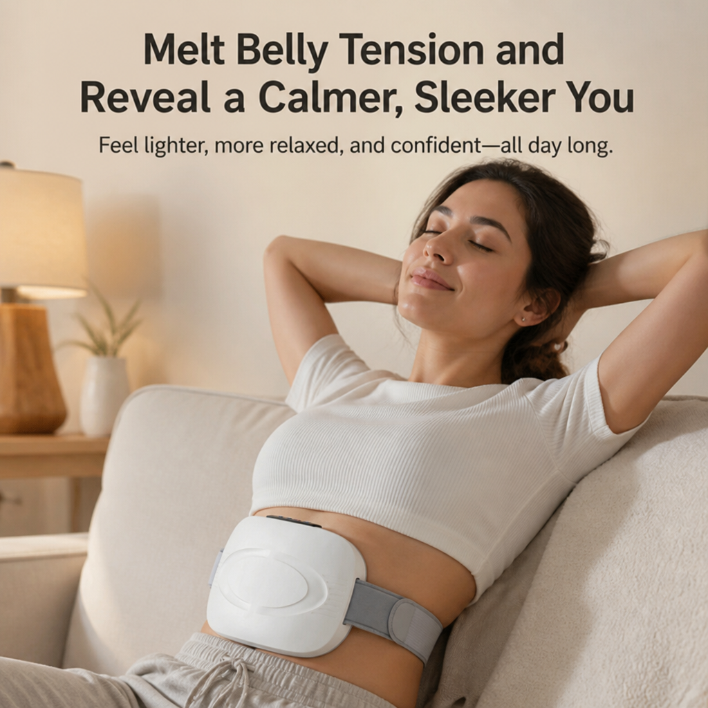 LuminaCore™ — Melt Belly Tension and Cramps With Deep Heat and Rolling Massage