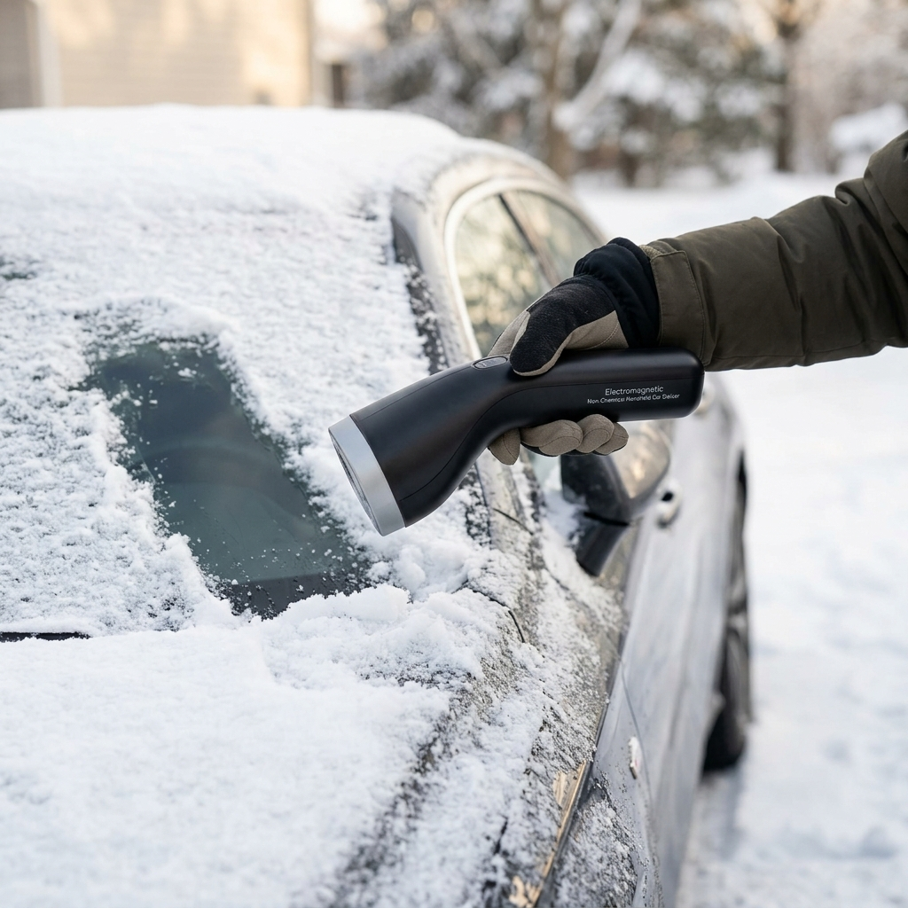 Electromagnetic Non-Chemical Handheld Car Deicer