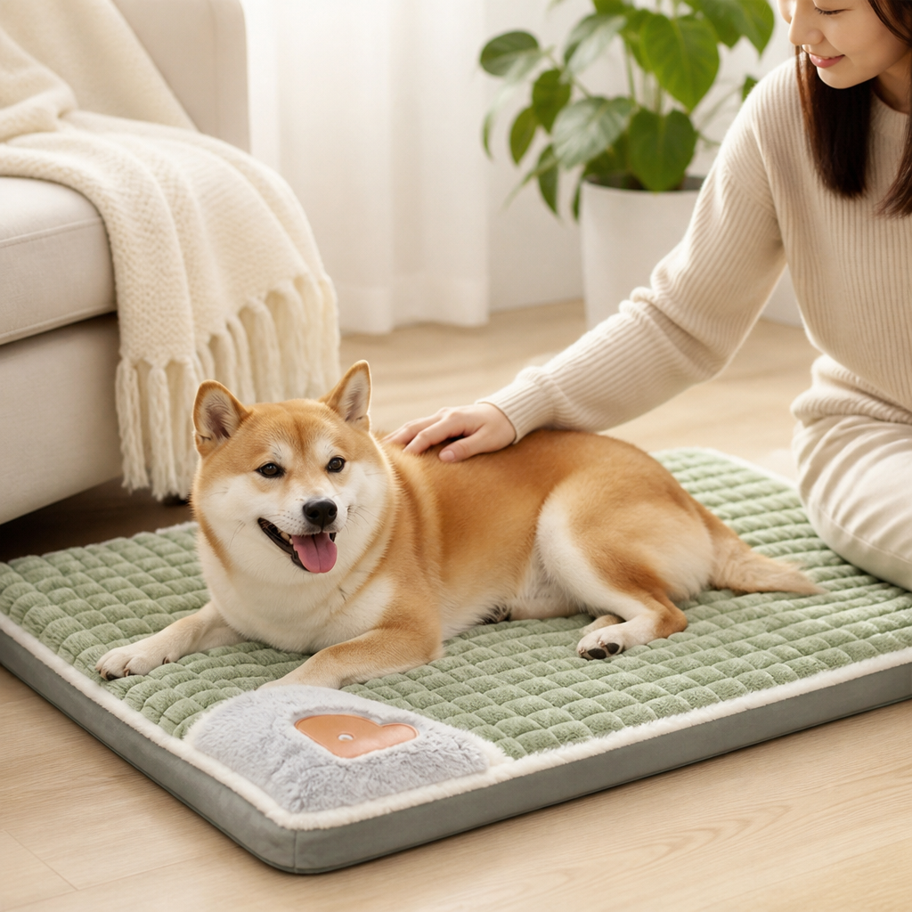 Four-Season Orthopedic Pet Mat (Machine Washable)