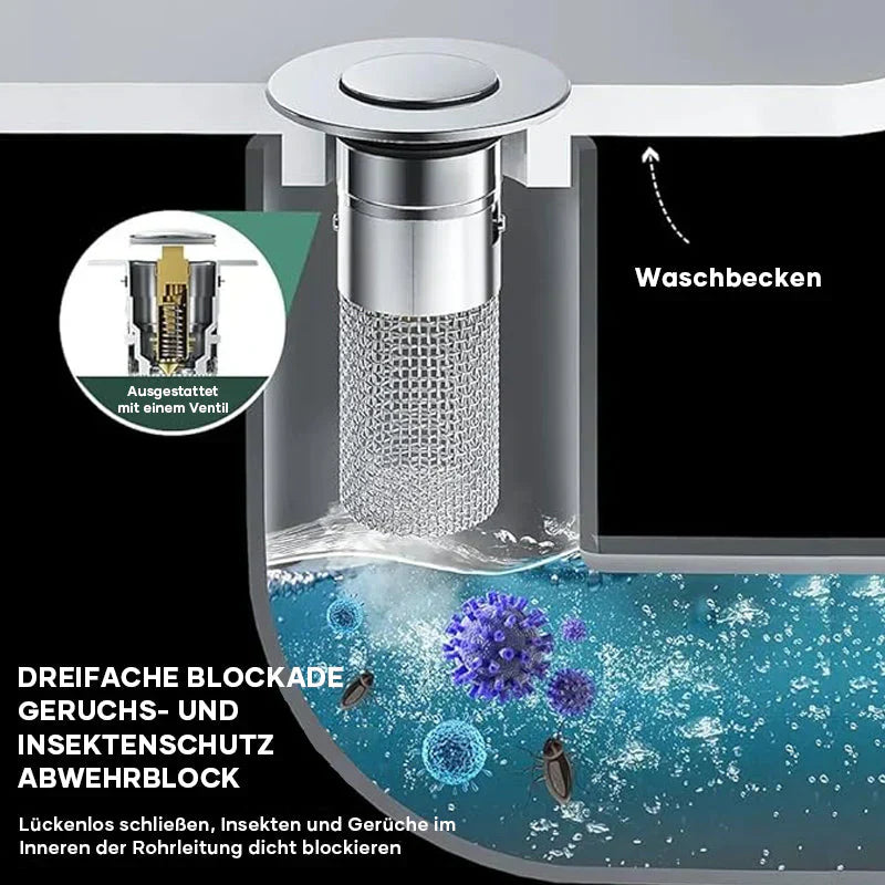 Ultimate Drain Protector | Stainless Steel Hair Catcher