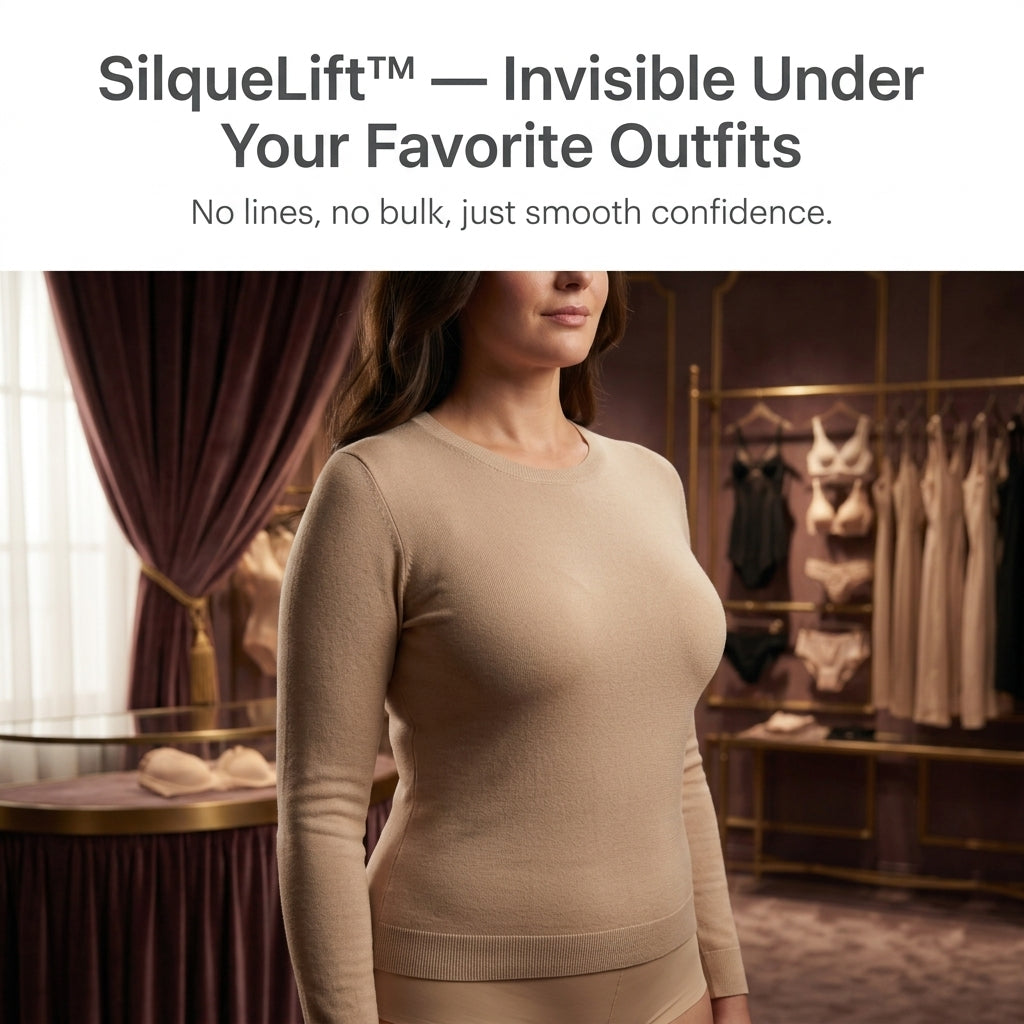 SilqueLift™ – Wire-Free Seamless Comfort Bra with Full-Coverage Soft Support