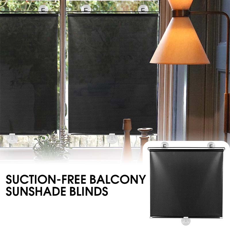 Suction Cup Window Shade – Custom Blackout Roller Blind for Home & Travel
