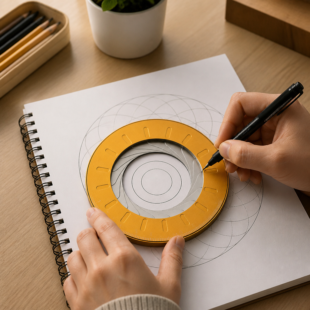 HaloRim™ — Create Flawless Circles That Protect Your Masterpiece Every Time
