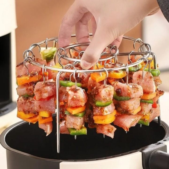 Hot Air Fryer Skewer Accessory – Simplified Indoor Grilling