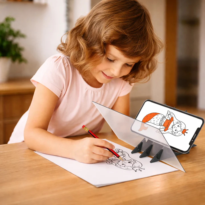 Image Tracing Board with Smartphone Stand – Accurate Drawing Tool