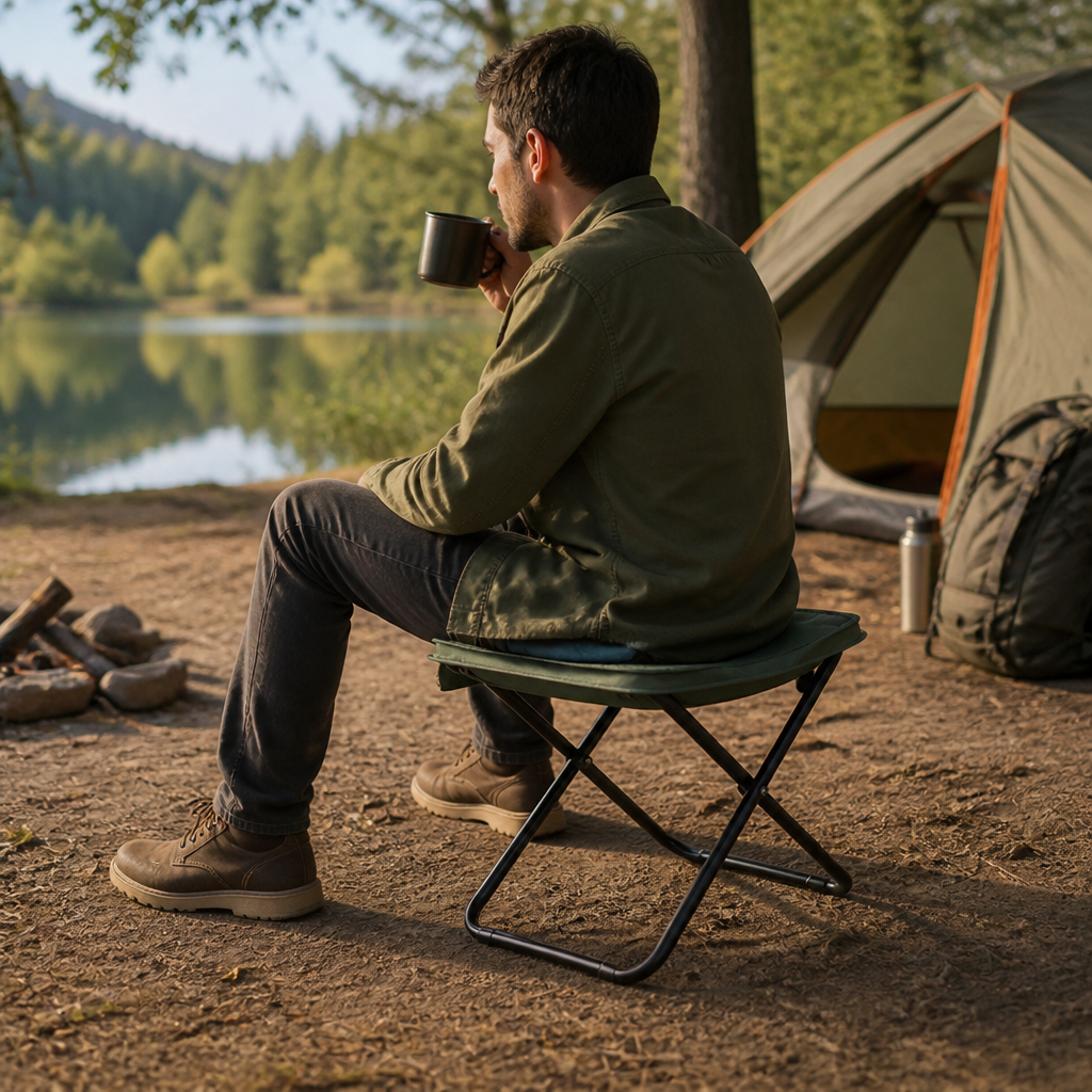 TrailNest™ Portable Seat — Adventure-Ready Comfort That Moves as Light as You Do