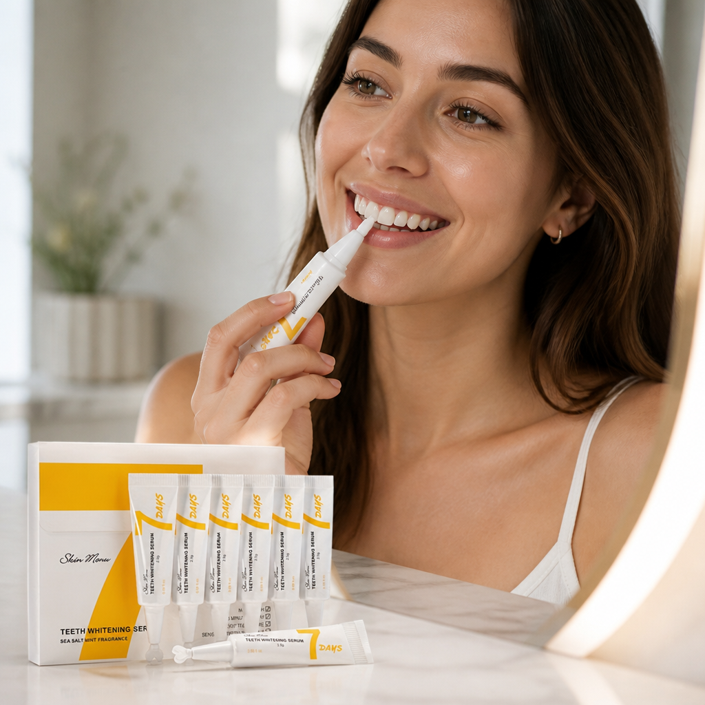 Brush-On Papaya-Free Teeth Whitening Serum (7-Pack)