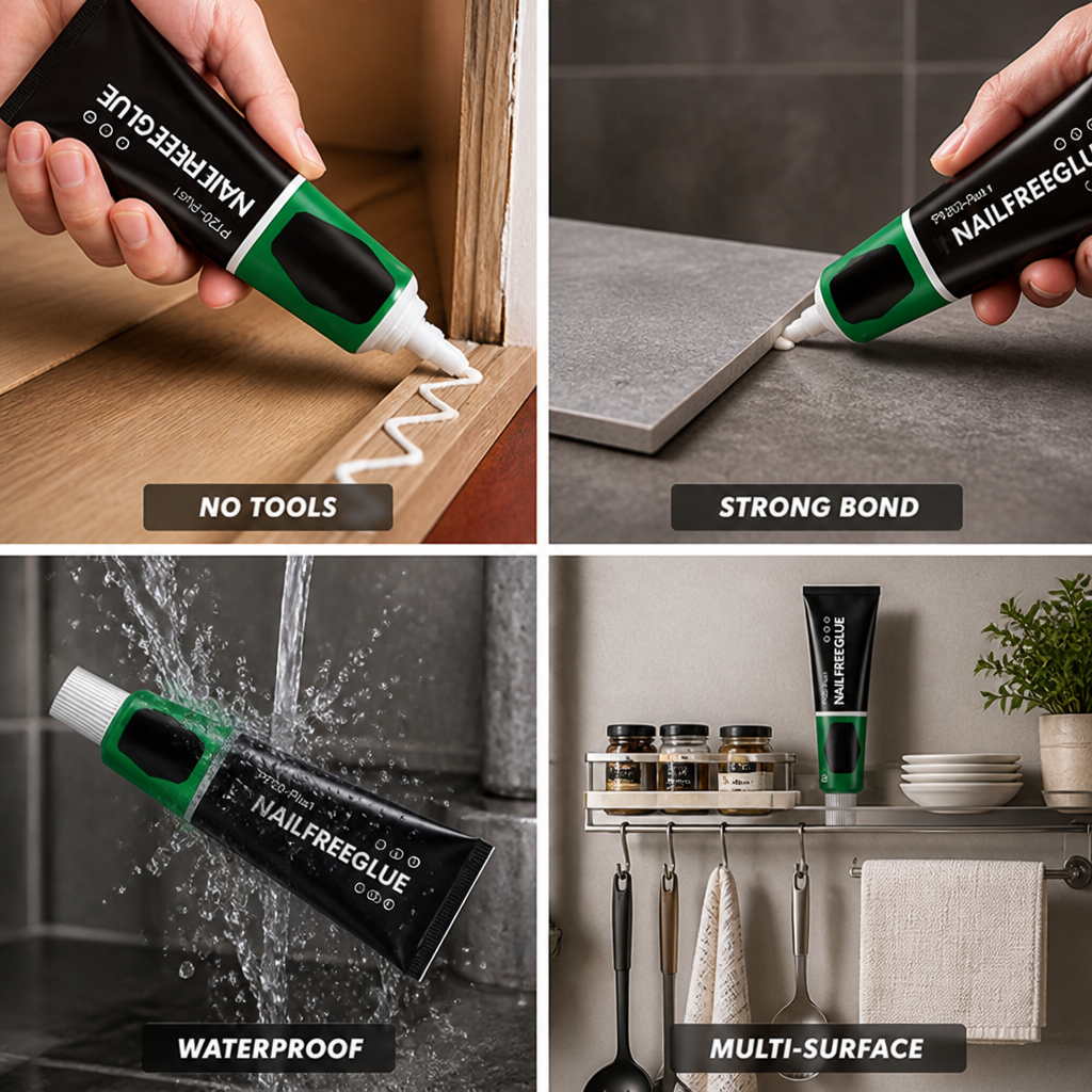 No-Drill Instant Adhesive Sealant