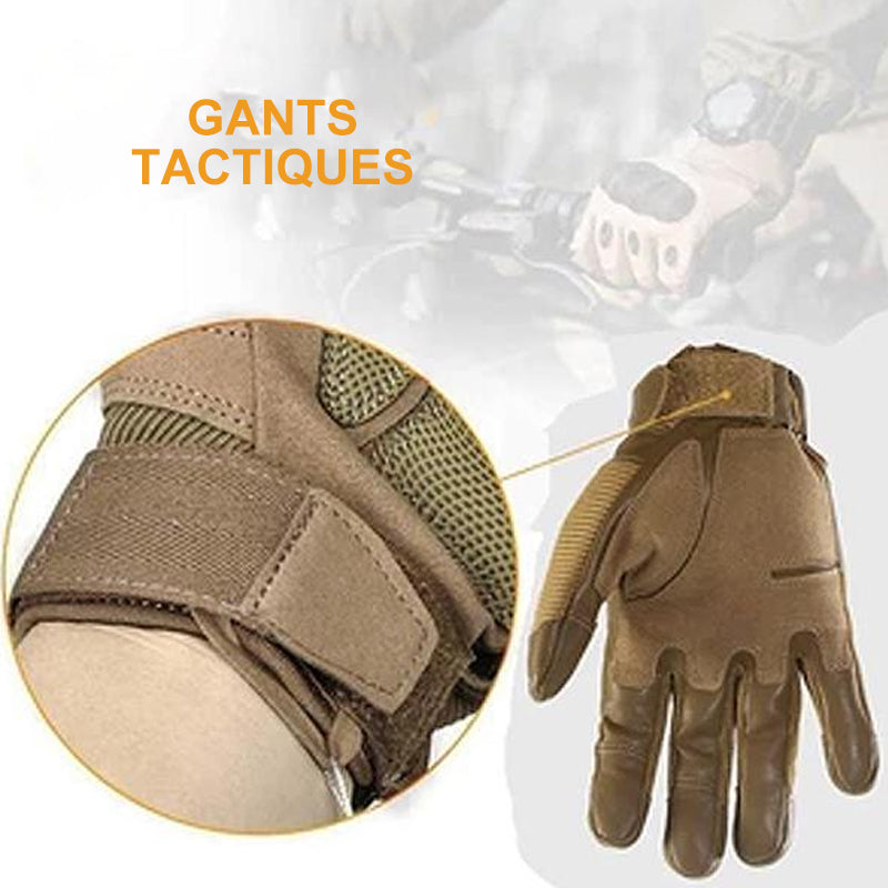 Knuckle-Protected Tactical Gloves for Enhanced Grip and Durability