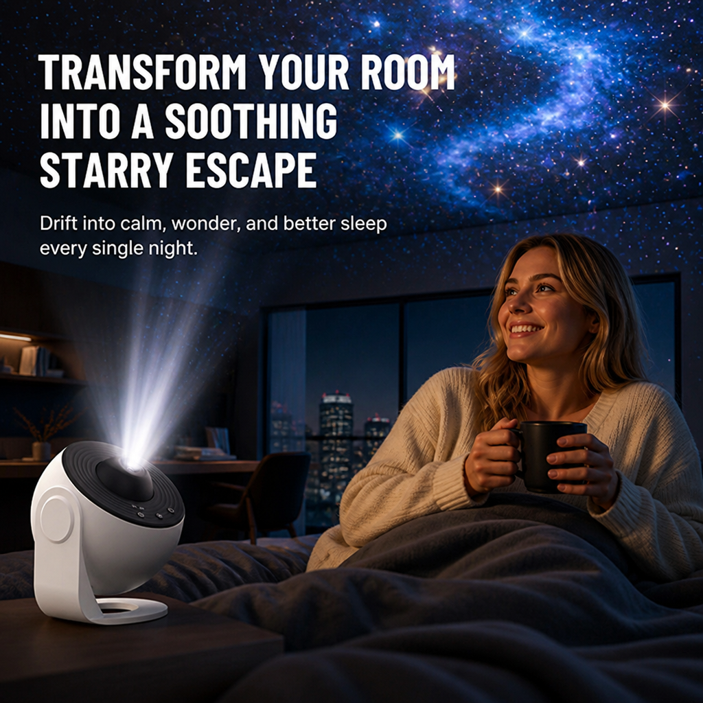 NovaLuxe™ — Transform Your Room Into a Soothing Starry Escape That Melts Stress Away