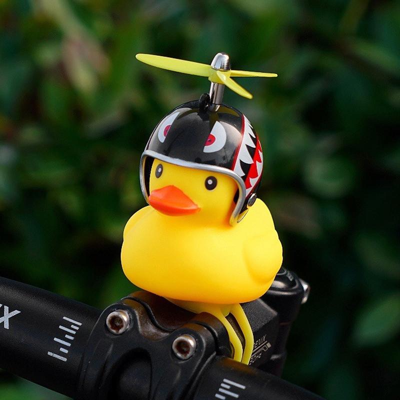 Bicycle Bell with LED Light and Horn - Duck Design