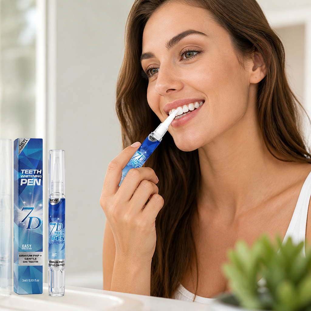 Gentle Hydrogen Peroxide-Free Teeth Whitening Gel Pens (2-Pack)