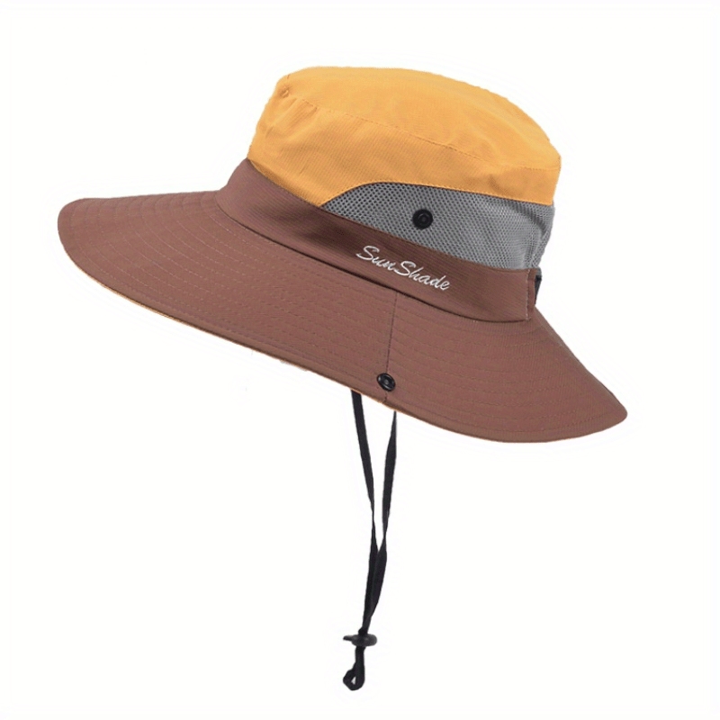 Breathable Sun Hat with UV Shielding and Ventilated Design
