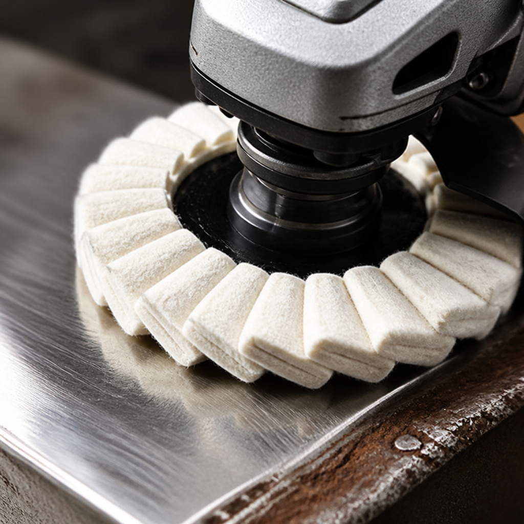 SilkRidge™ Wool Felt Polishing Disc — Transform Surfaces Into Jaw-Dropping Mirror-Shine with Effortless Precision