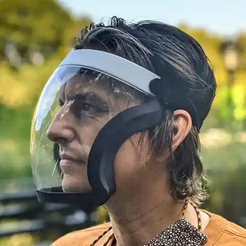Full Coverage Face Shield with Headband for Spray Work Protection